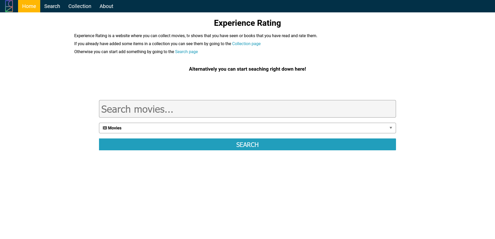 experience-rating screenshot